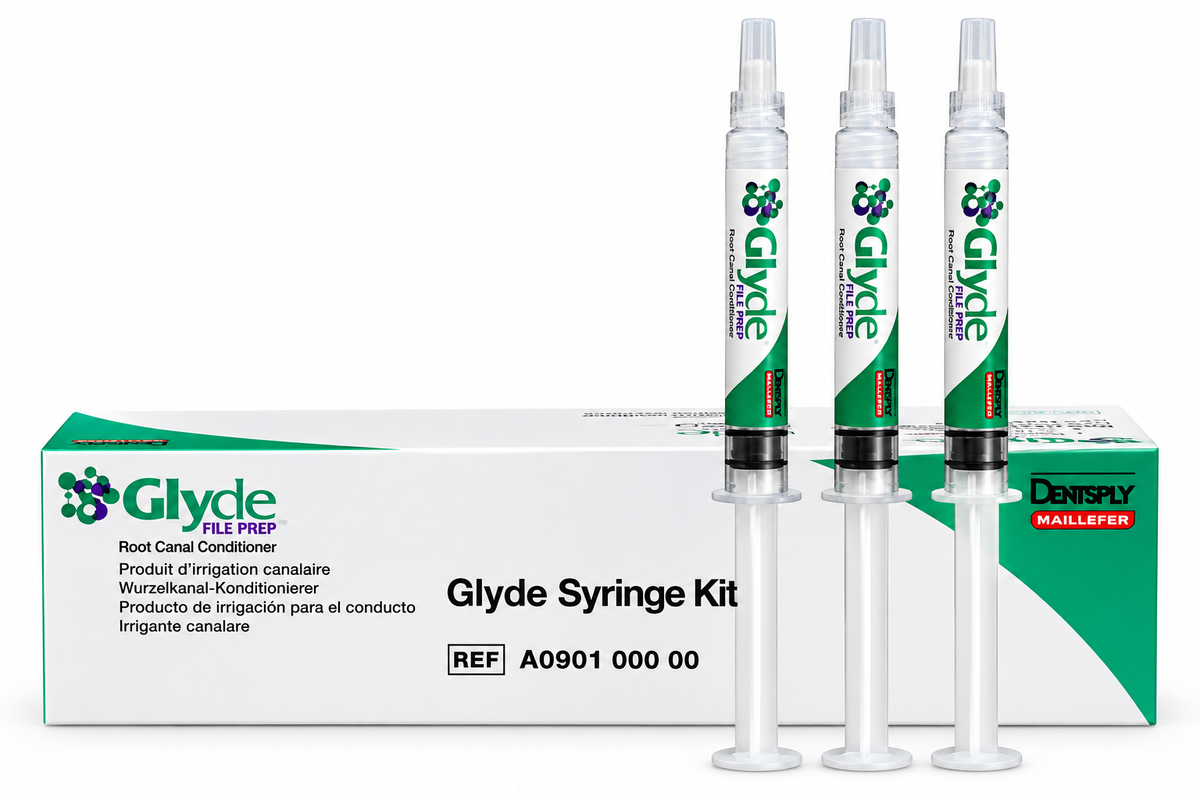 Dentsply Glyde (Set Of 3) Cleansing of the root canal preparation during endodontic therapy