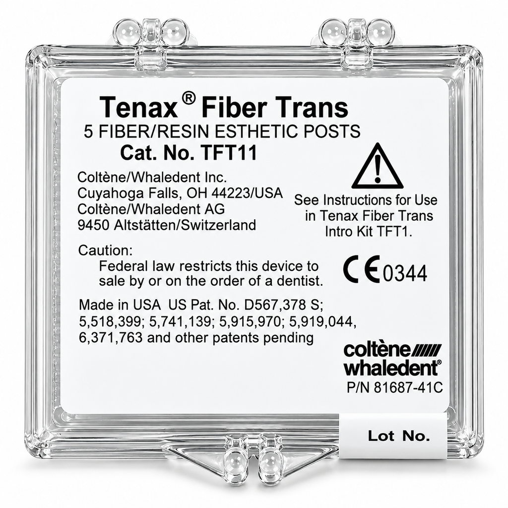 Coltene Tenax Fibre Posts Translucent Refills