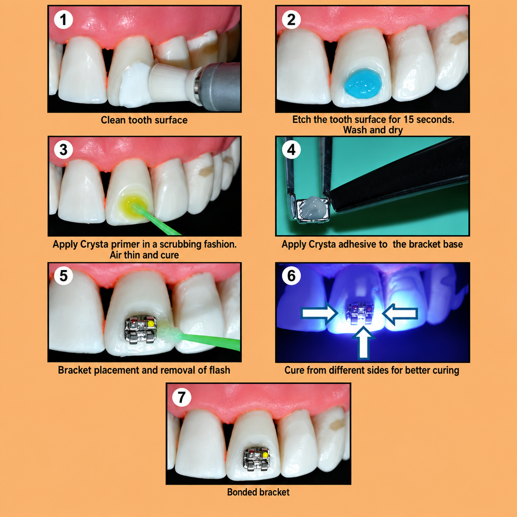 Prevest Denpro Fusion Crysta Orthodontic Adhesive Kit