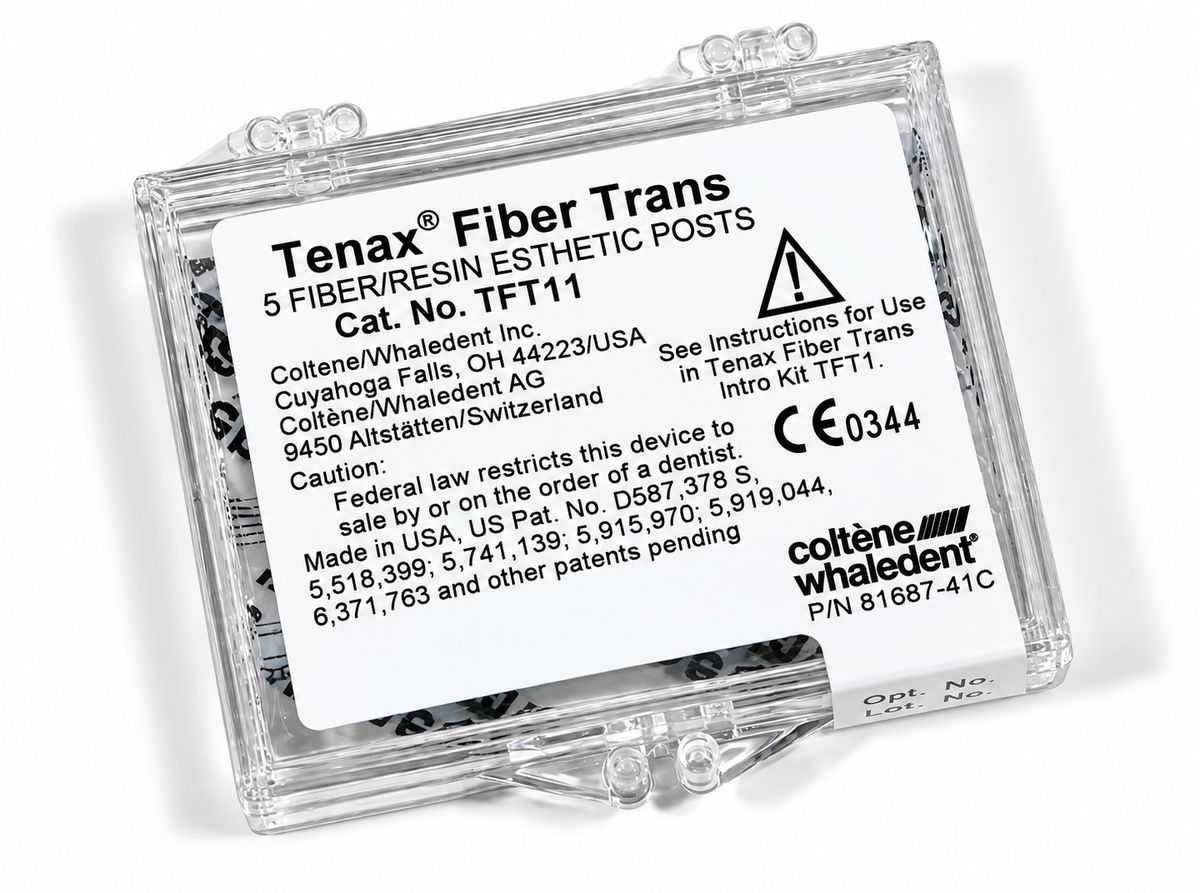 Coltene Tenax Fibre Posts Translucent Refills