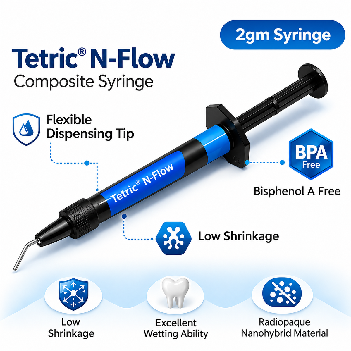 Ivoclar Tetric N Flow Flowable Composite 2g