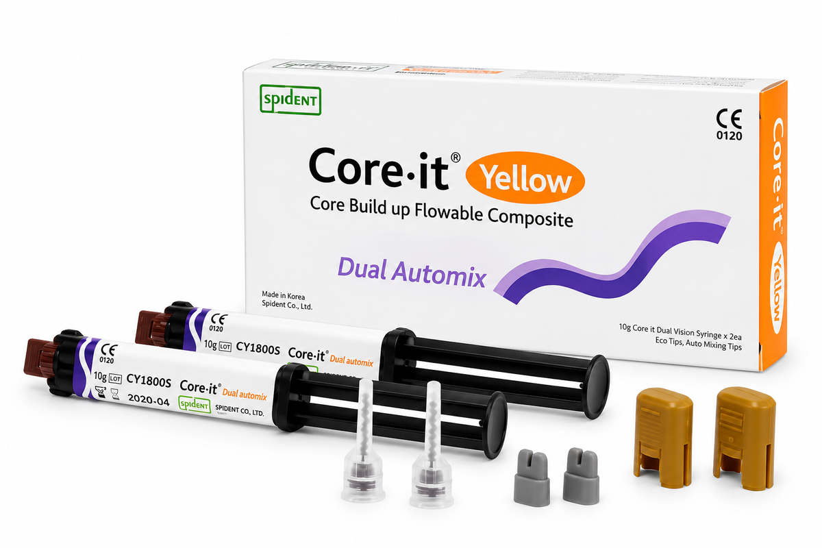 Spident Core It Dual-Cured Core Build-Up Resin Material