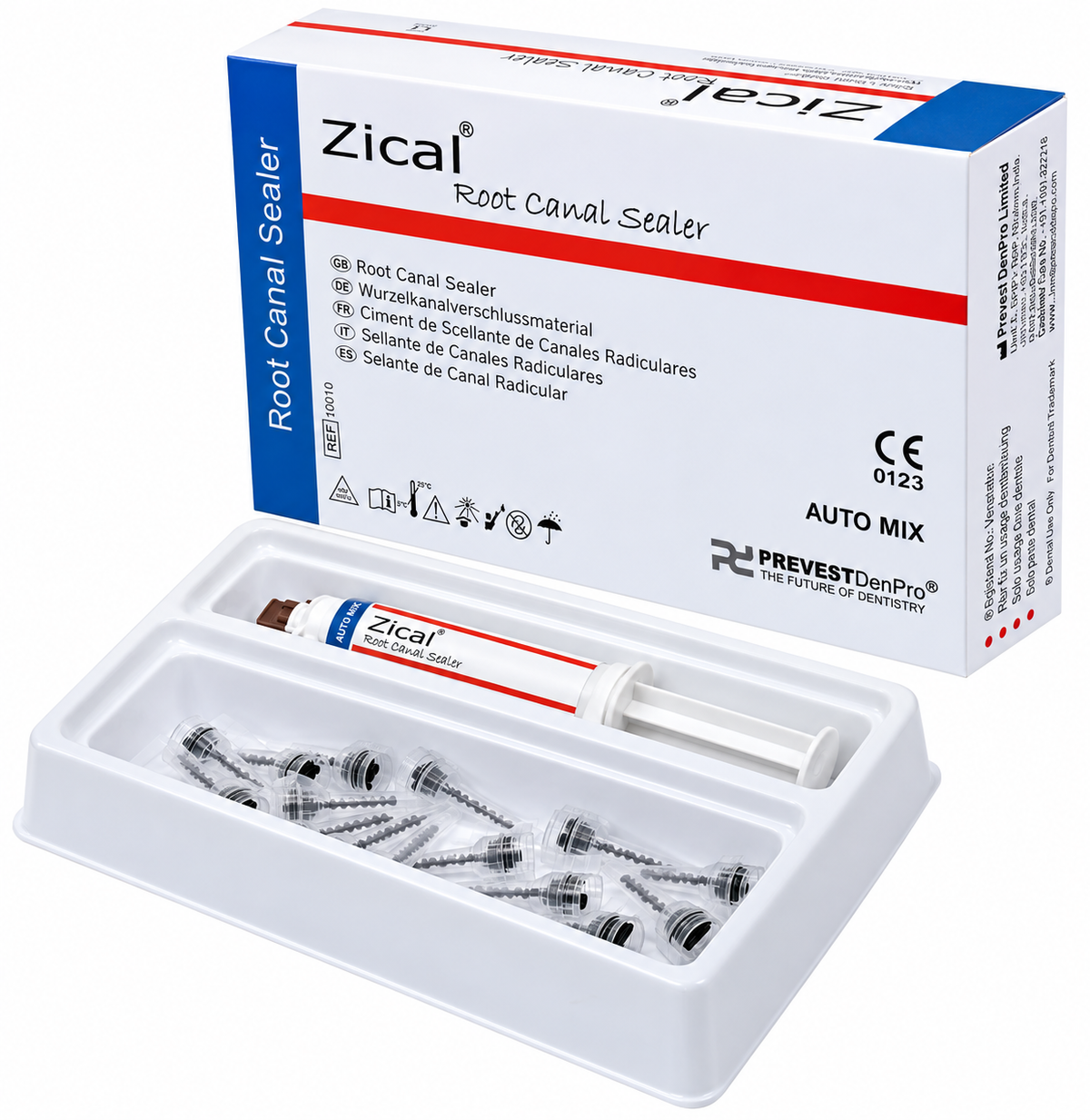 Prevest Zical Automix Antibacterial ZOE Root Canal Sealer 15g