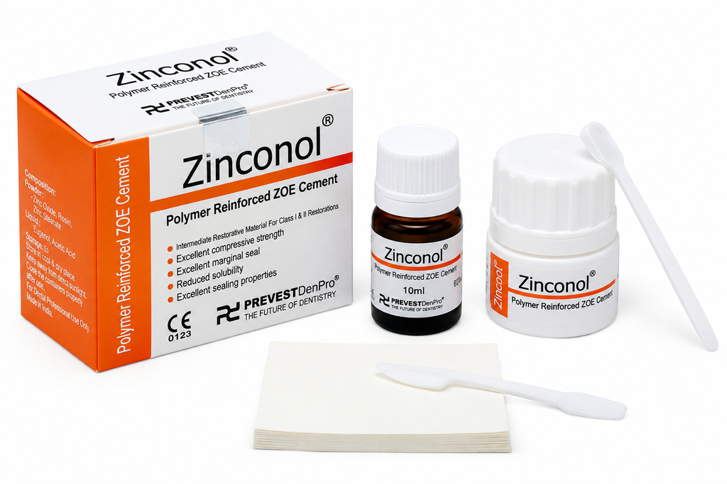 Prevest Denpro Zinconol Polymer Reinforced ZOE Cement
