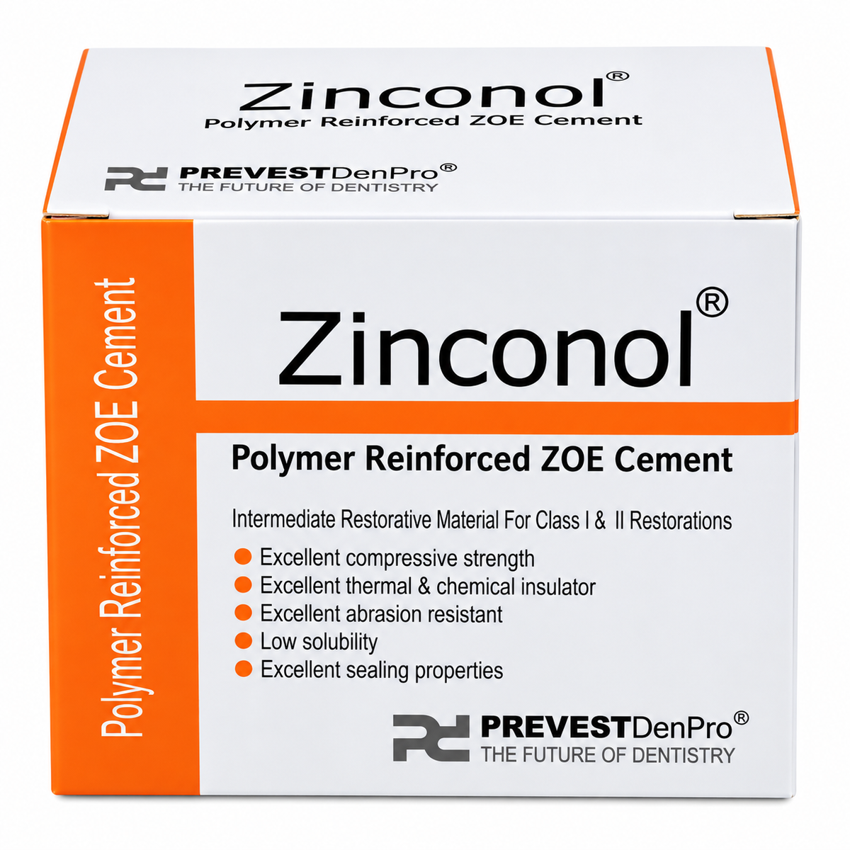 Prevest Denpro Zinconol Polymer Reinforced ZOE Cement