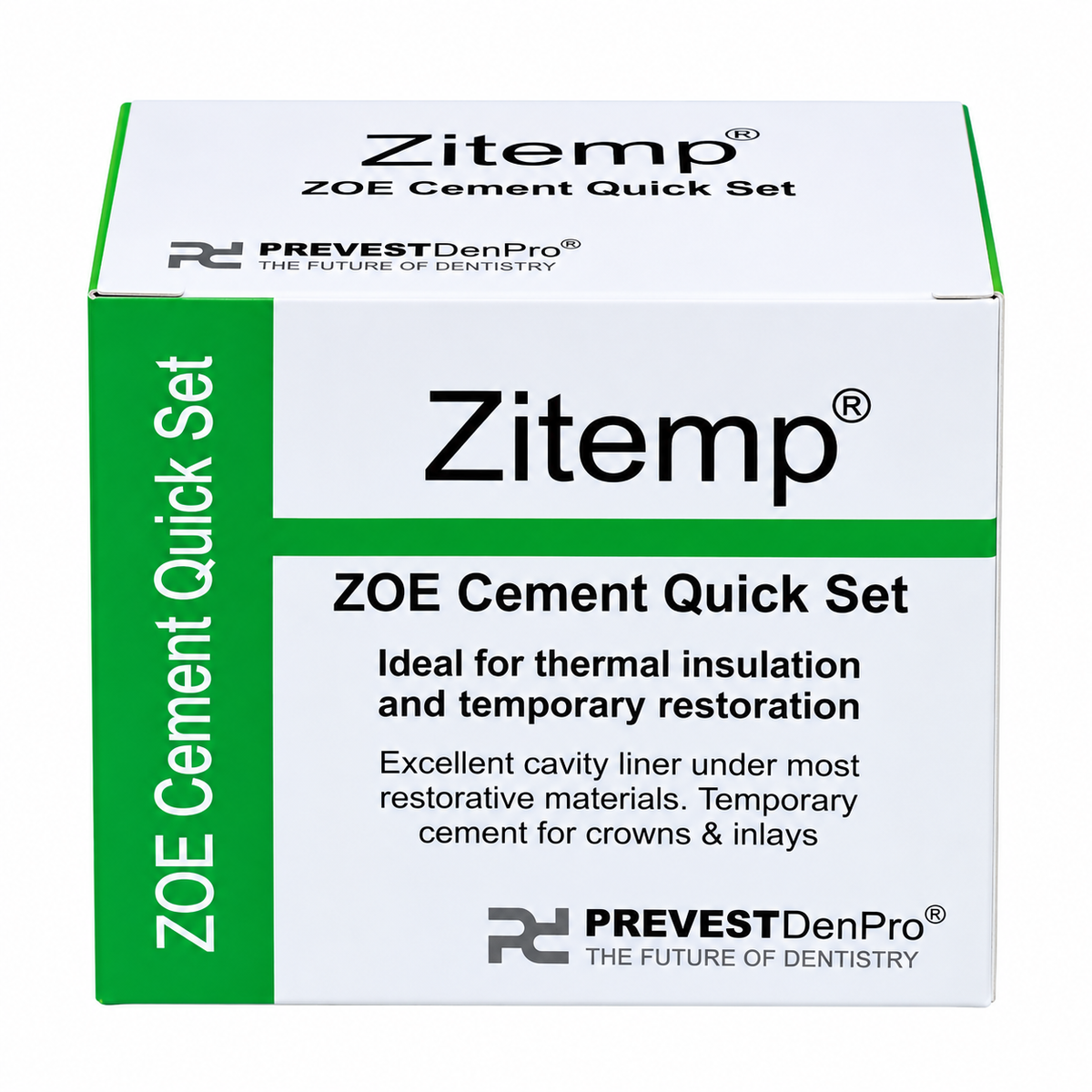 Prevest Denpro Zitemp ZOE Cement Quick Set